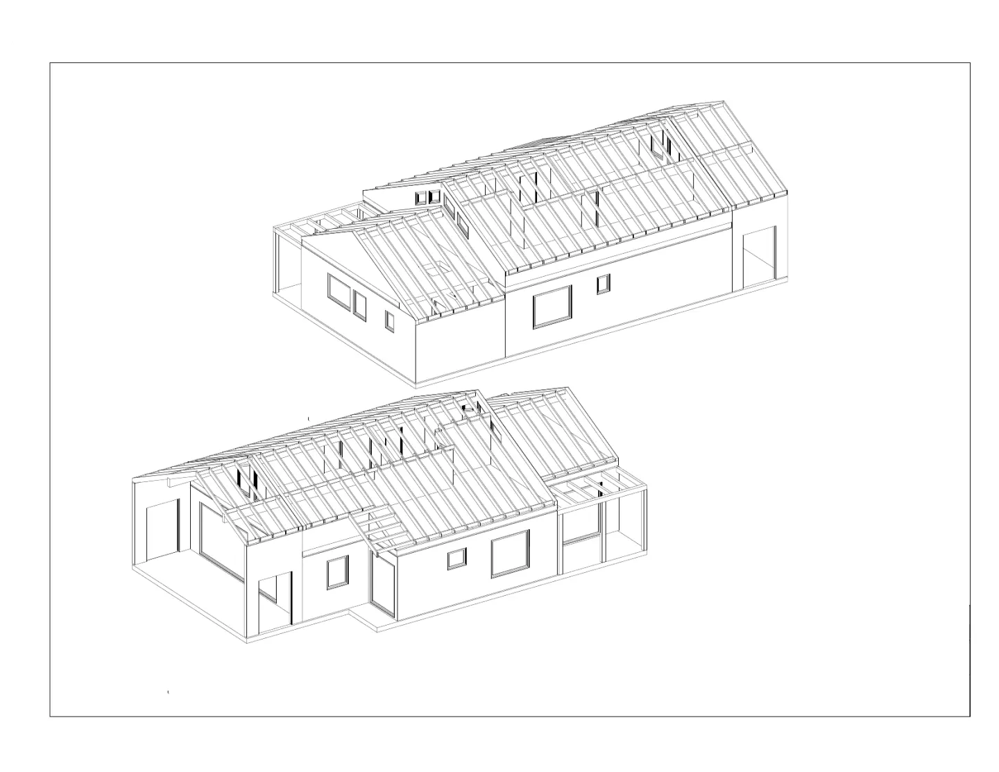 Plan de arhitectură, Casa Bogdan