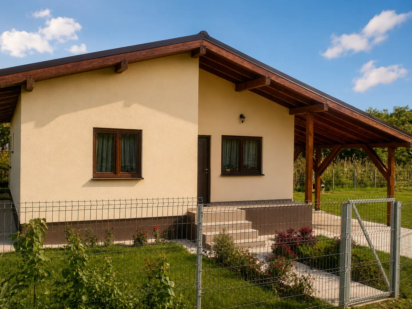 Casa Roxana, timber-frame