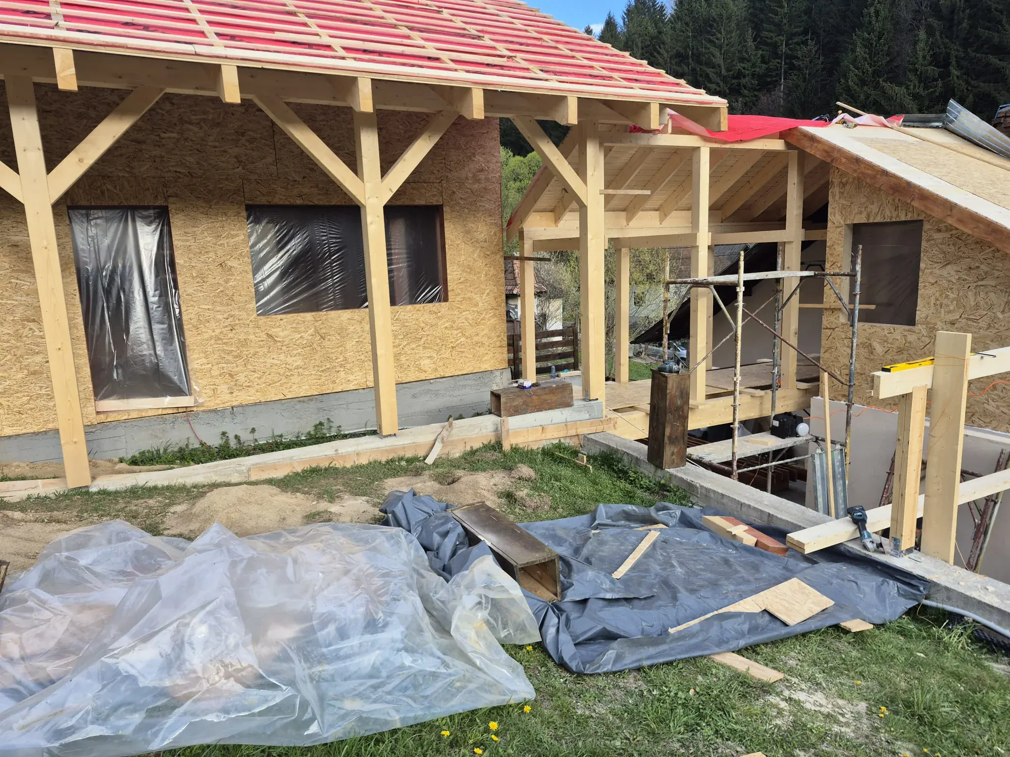 Casa Costi, etapă de construcție 3