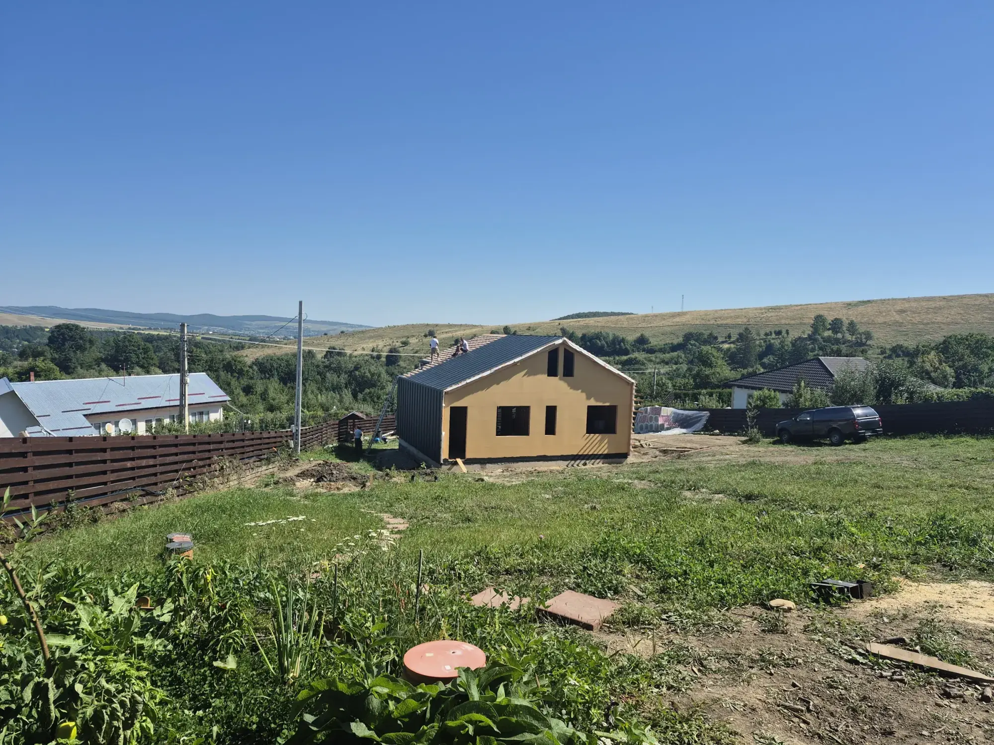 Casa Ioana, etapă de construcție 2